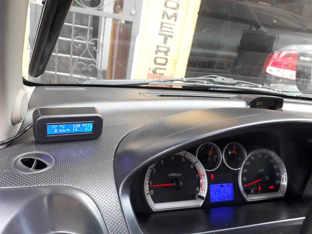 Reloj Medidor De Temperatura Para Auto